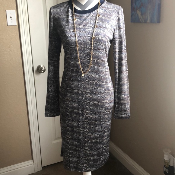 Tory Burch Dresses & Skirts - NWT TORY BURCH NAVY MARBLE JULIA DRESS!!